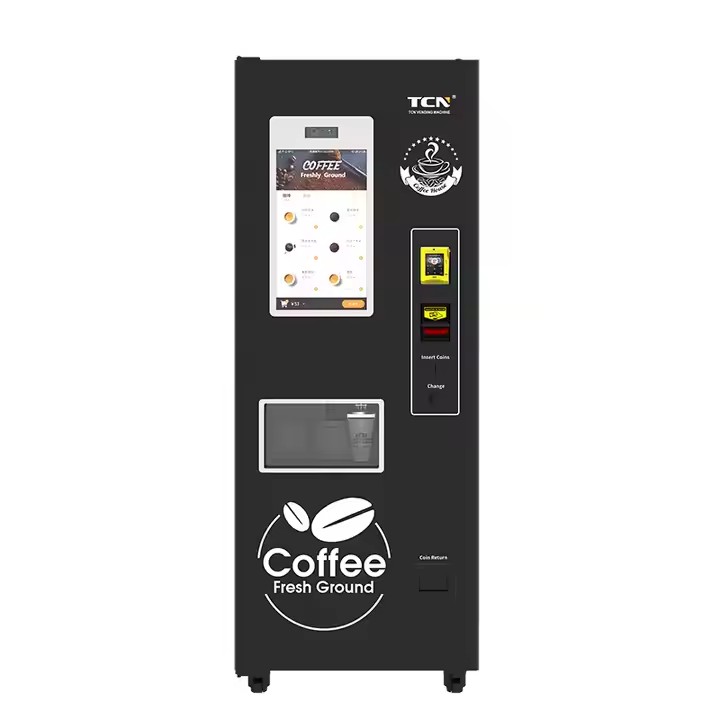 Top-Selling Fully Automatic Coffee Vending Machine with Touchscreen