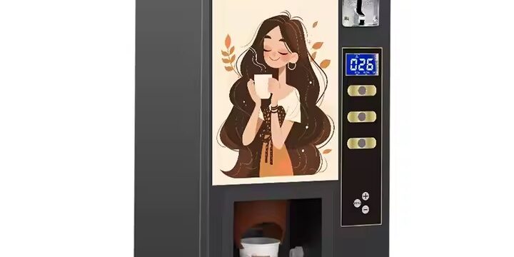 Top-Selling Fully Automatic Coffee Vending Machine with Touchscreen