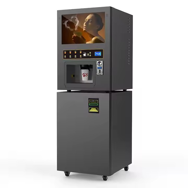 Top-Selling Fully Automatic Coffee Vending Machine with Touchscreen