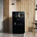 Fresh ground coffee vending machine from factory with sleek design