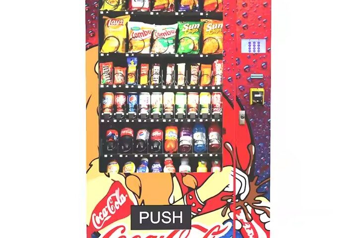 Commercial-Grade Automatic Soda Vending Machine for Business (5) Fully Automatic Factory Direct Soda Vending Machine