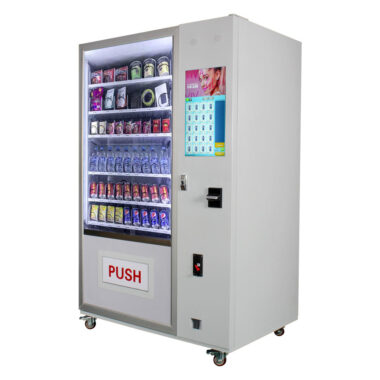 Custom commercial snack vending machine for high-traffic areas