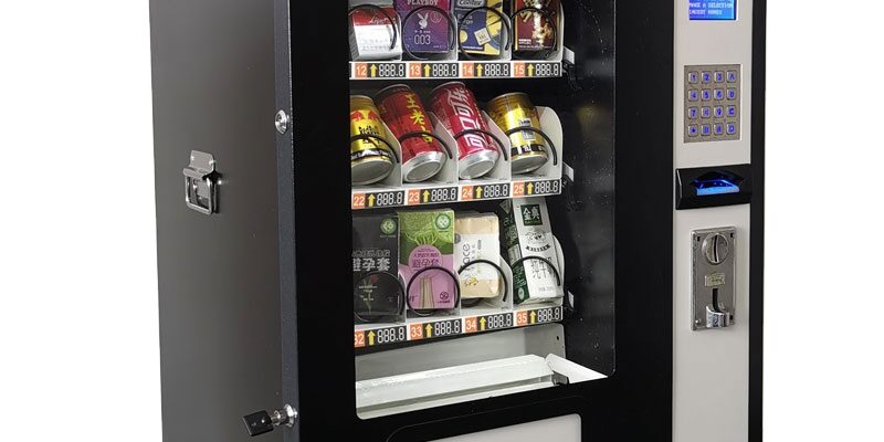 High-Quality Commercial Soda Vending Machine with Digital Display