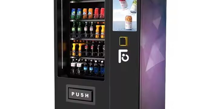 Durable High-Quality Soda Vending Machine for Business Use (3) High-Quality Commercial Soda Vending Machine with Digital Display