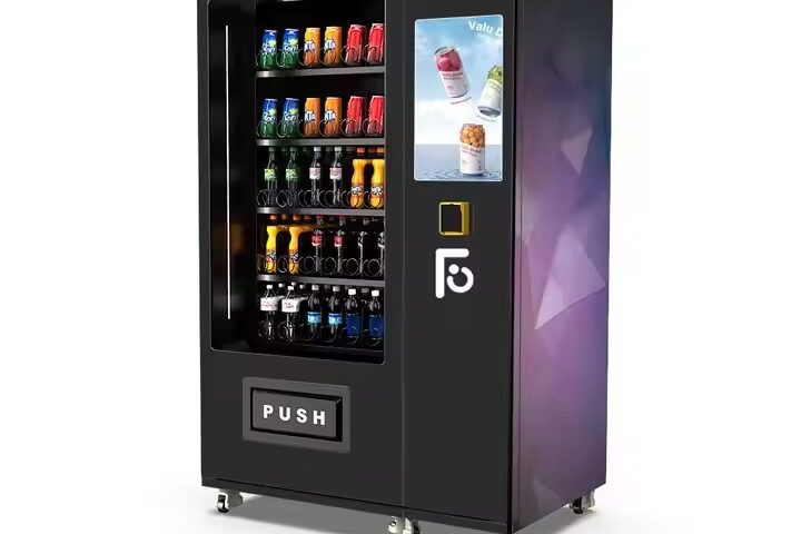 Durable High-Quality Soda Vending Machine for Business Use (3) High-Quality Commercial Soda Vending Machine with Digital Display
