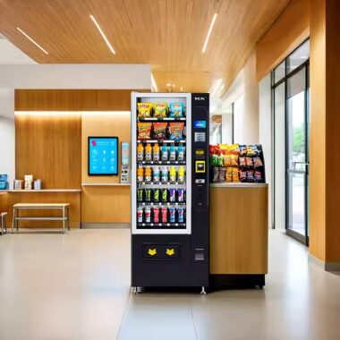 High-Capacity 24-Hour Commercial Soda Vending Machine for Businesses