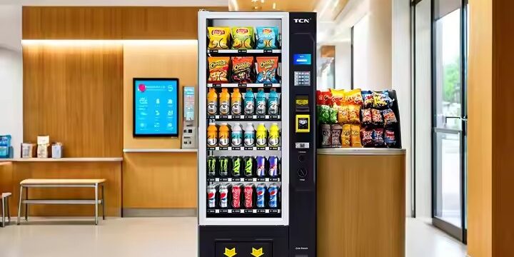 High-Capacity 24-Hour Commercial Soda Vending Machine for Businesses