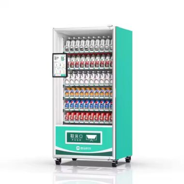 High-Capacity 24-Hour Commercial Soda Vending Machine for Businesses