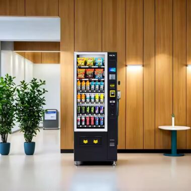 High-Capacity 24-Hour Commercial Soda Vending Machine for Businesses