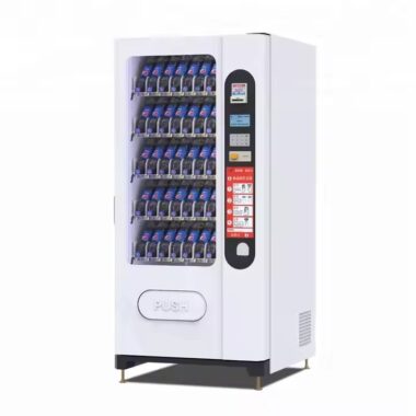 High-Capacity 24-Hour Commercial Soda Vending Machine for Businesses