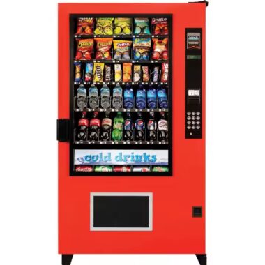 24/7 snack vending machine for airports and schools