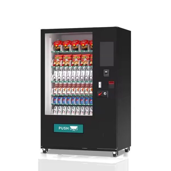 24/7 snack vending machine for airports and schools