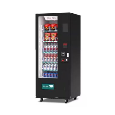 24/7 snack vending machine for airports and schools