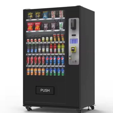 24/7 snack vending machine for airports and schools