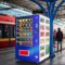 Vending machine for snacks in malls and train stations