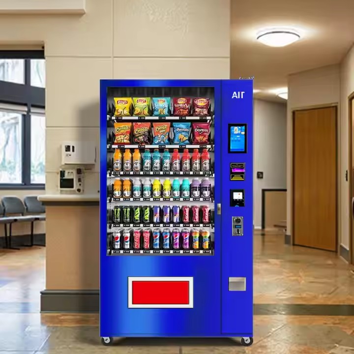 Vending machine for snacks in malls and train stations