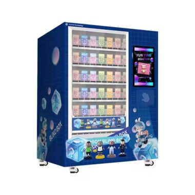 Custom professional snack vending machine front view