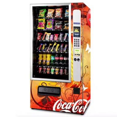 Custom Large Capacity Soda Vending Machine with Smart Display