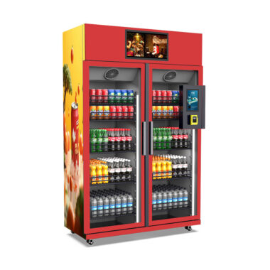 Durable snack vending machine for schools, offices, and public spaces