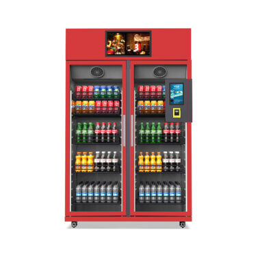 Durable snack vending machine for schools, offices, and public spaces