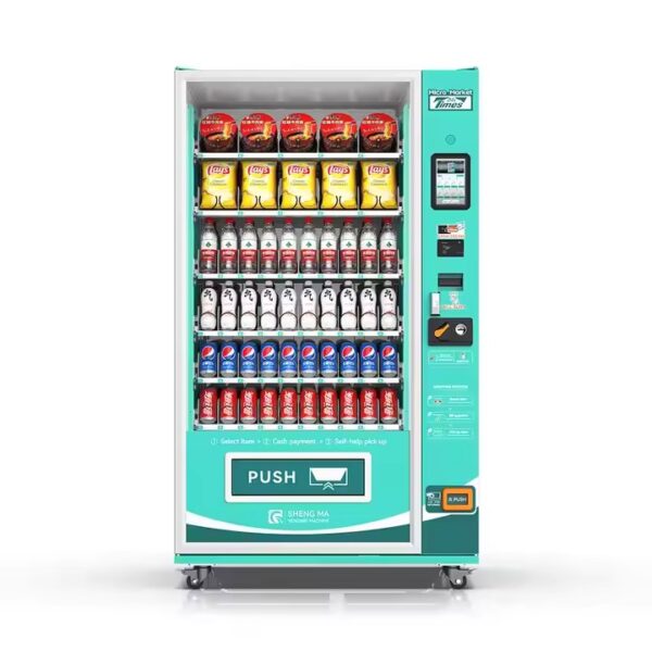 Anti-Theft Secure Soda Vending Machine for Commercial Environments