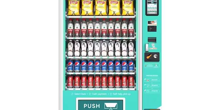 Anti-Theft Secure Soda Vending Machine for Commercial Environments