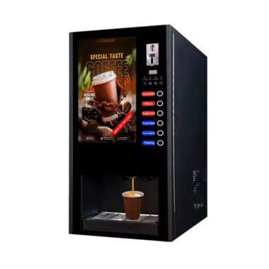 Fully Automatic Public Use Coffee Vending Machine for Commercial Locations