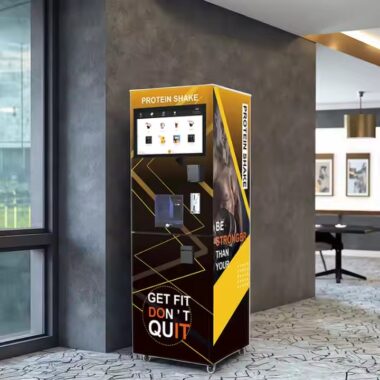Factory direct smart instant coffee vending machine with sleek design