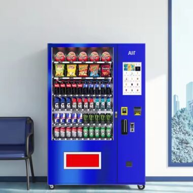 Compact Soda Vending Machine for Office Use