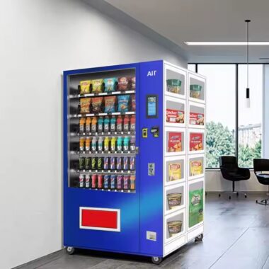 Compact Soda Vending Machine for Office Use