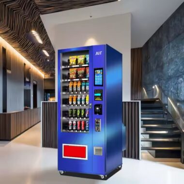 Compact Soda Vending Machine for Office Use
