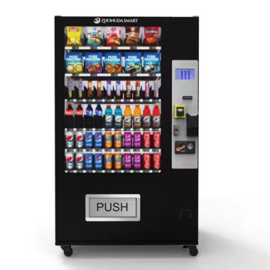 Factory direct snack vending machine with digital screen