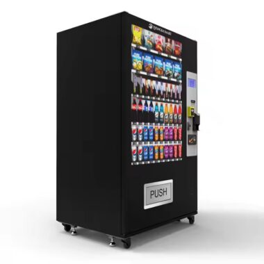 Factory direct snack vending machine with digital screen