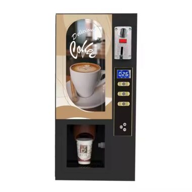 Commercial Instant Coffee Vending Machine with Touchscreen