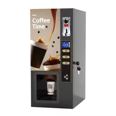 Commercial Instant Coffee Vending Machine with Touchscreen